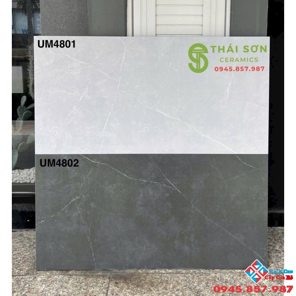 Gạch ốp lát đậm nhạt 40x80 viglacera matt mờ 