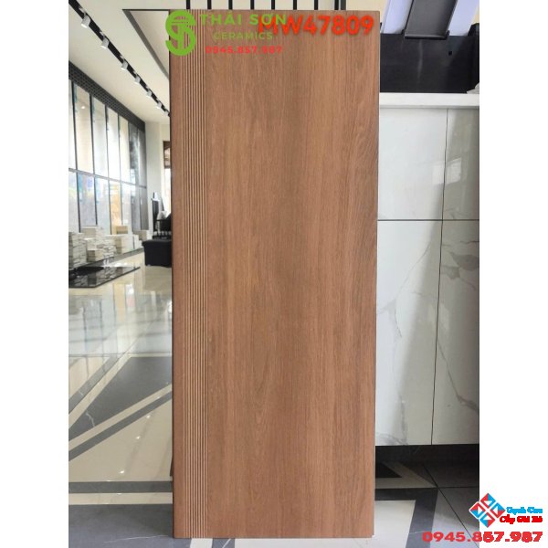 Đá giả gỗ lát cầu thang 47x120 trung quốc