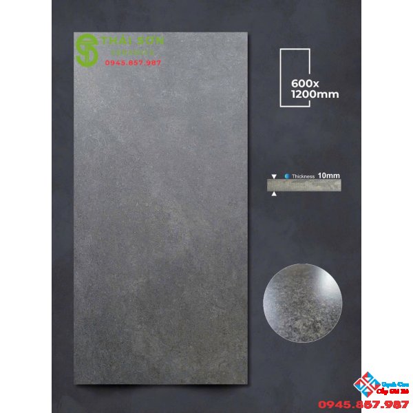 Gạch lát nền 60x120 apodio mờ tinh thể màu xám vân tự nhiên