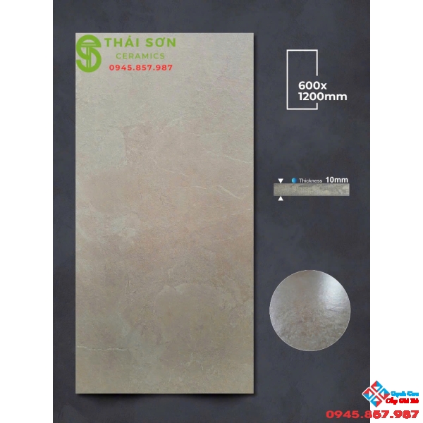 Gạch lát nền 60x120 apodio mờ tinh thể màu kem vàng cao cấp
