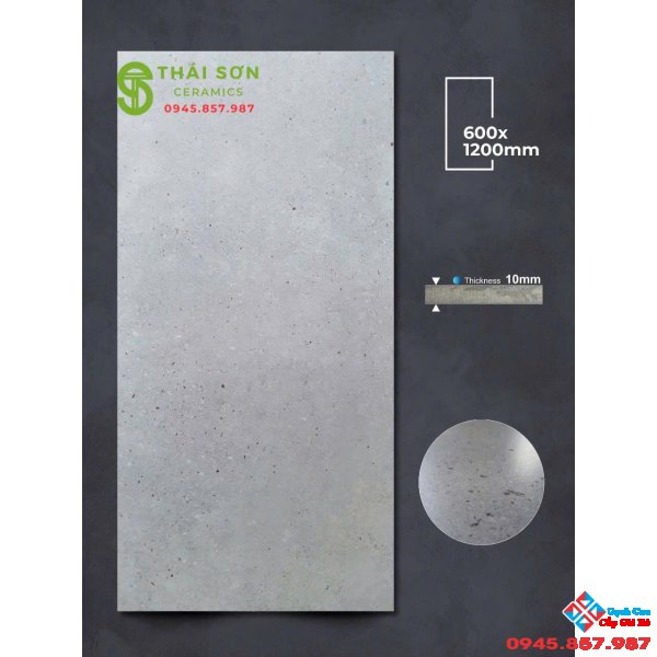Gạch lát nền 60x120 apodio mờ tinh thể màu xám nhạt