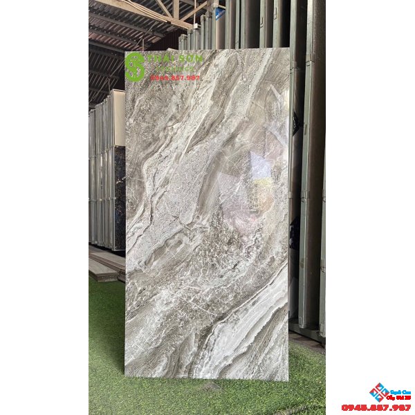 Gạch 60x120 lát nền tasa bóng kiếng vân đá 