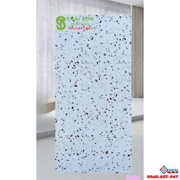 Gạch lát nền 60x120 trung quốc vân terrazzo bề mặt mờ 