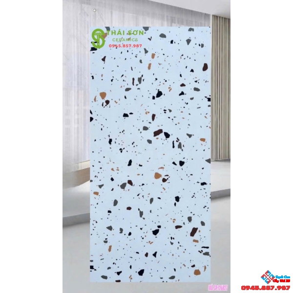 Gạch ốp tường 60x120 terrazzo matt mờ trung quốc