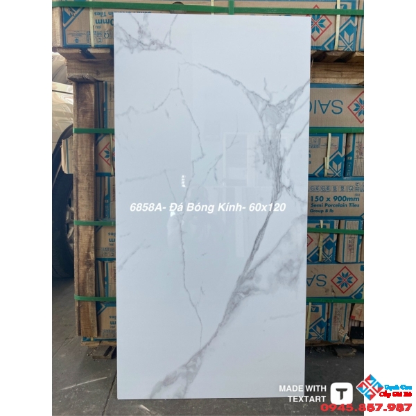 Gạch 60x120 bóng kiếng cao cấp giá rẻ tại long an