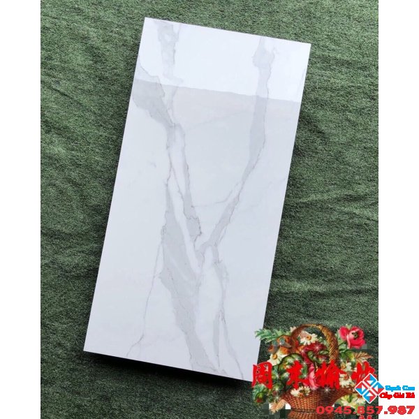 Gạch vân trắng 60x120 trung quốc
