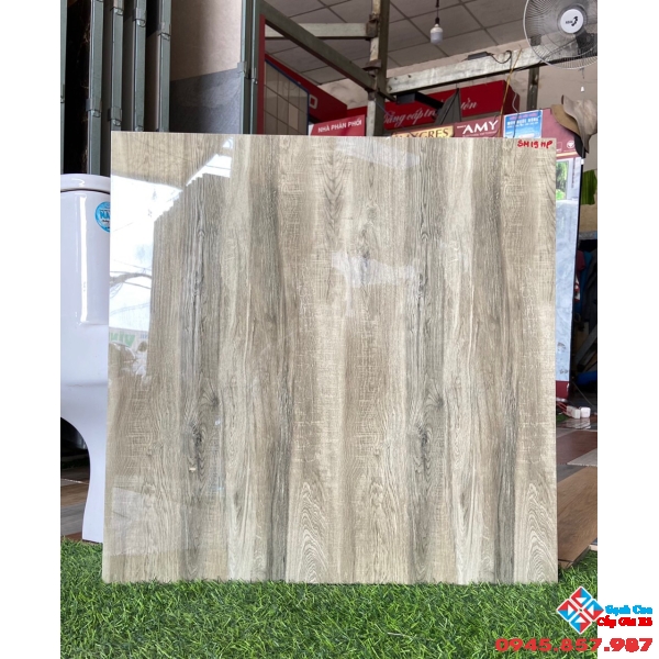 Gạch bóng kiếng giả gỗ 60x60 cao cấp