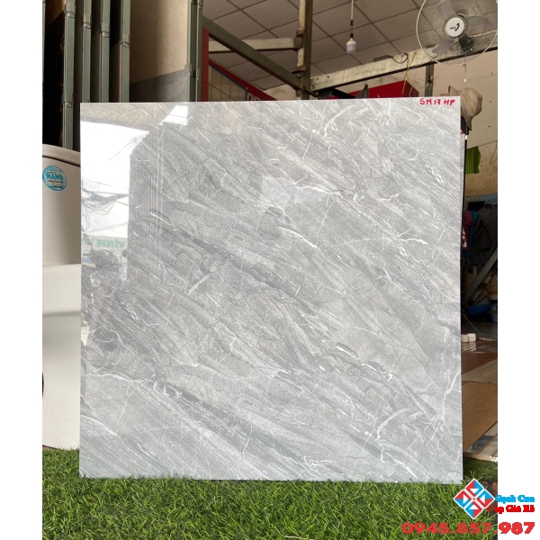 Gạch bóng kiếng cao cấp 60x60 xám vân lát nền