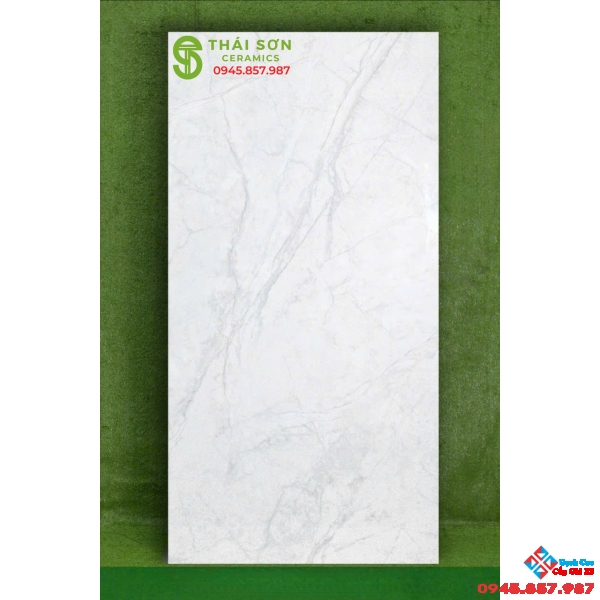 Gạch ấn độ vân xám bóng kiếng 80x160 ốp lát