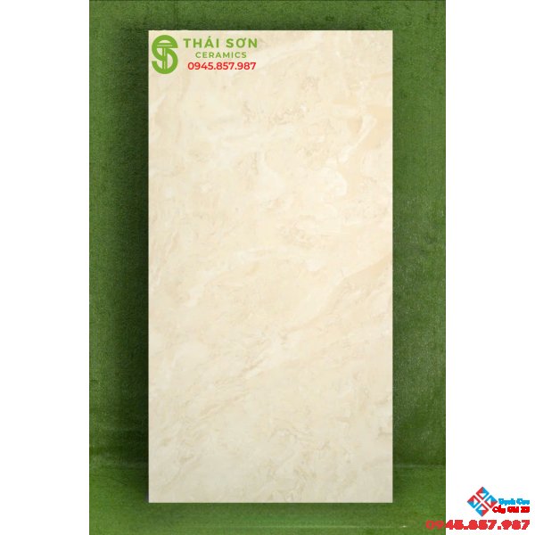Gạch ấn độ 80x160 lát nền vân đá vàng bóng kiếng