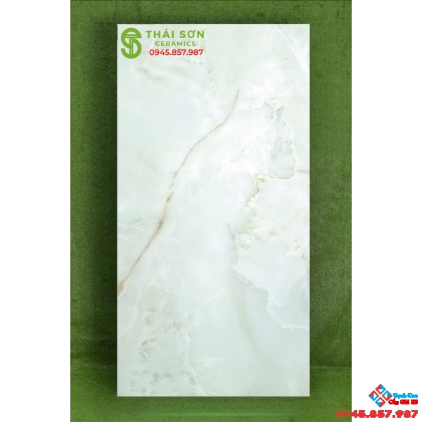 Gạch vân đá xanh ấn độ 80x160 bóng kiếng