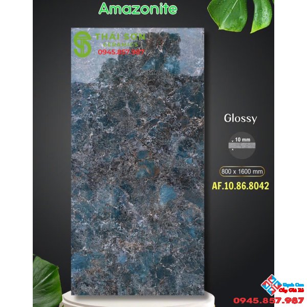 Gạch apodio 80x160 lát nền siêu bóng vân đá xanh