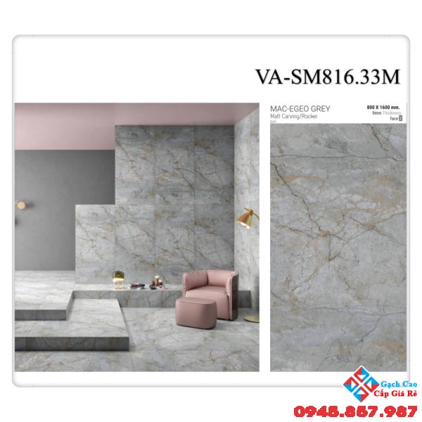 Gạch lát nền ấn độ 80x160 đá bóng kiếng