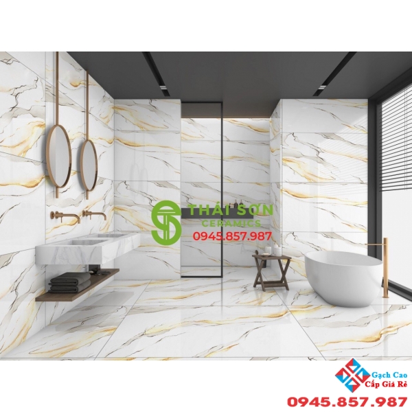 Gạch siêu bóng 80x160 ốp lát ấn độ