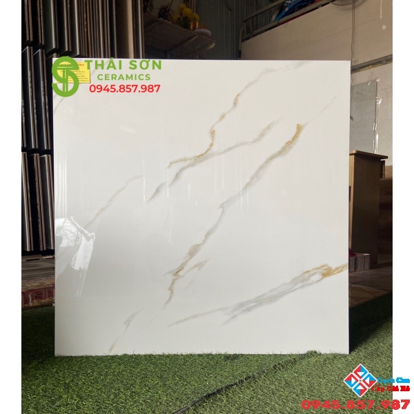 Gạch bóng kiếng 80x80 lát nền sale giá tại long an