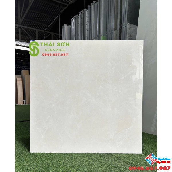 Gạch catalan 80x80 lát nền bóng kiếng light marble