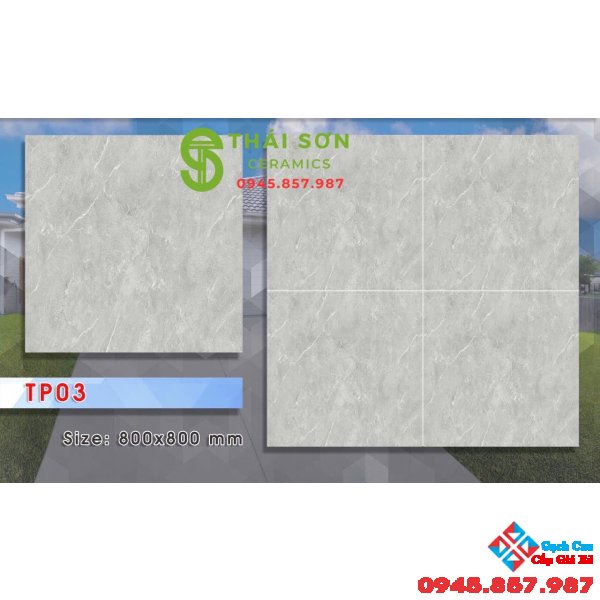 Gạch lát nền 80x80 hùng anh bóng kiếng giá rẻ