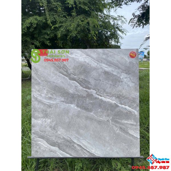 Gạch lát nền 80x80 bóng kiếng khắc kim cao cấp mới nhất