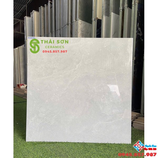 Gạch catalan 80x80 bóng kiếng lát nền sảnh trung tâm thương mại