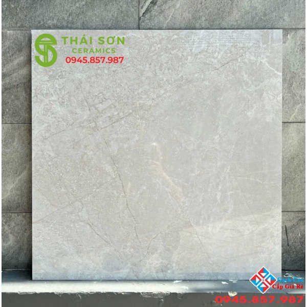 Gạch lát nền vân xám 80x80 viglacera siêu bóng