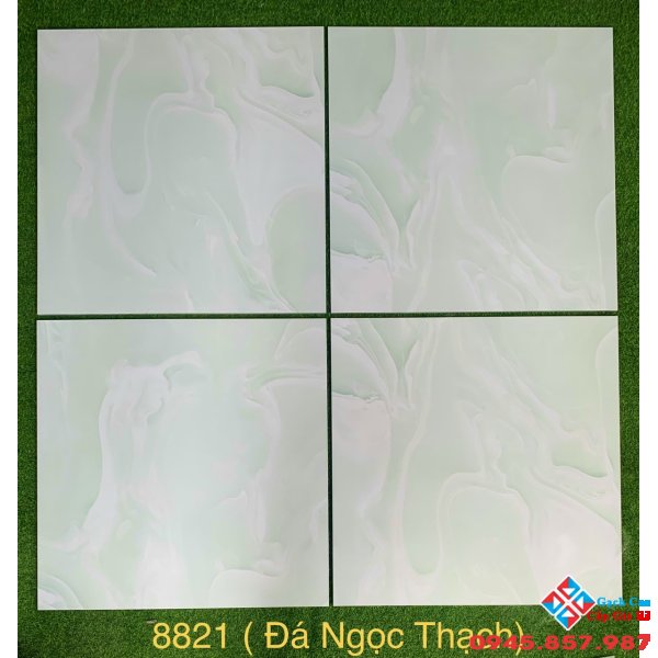 Kho gạch lát nền trung quốc giá rẻ 80x80 xanh ngọc thạch
