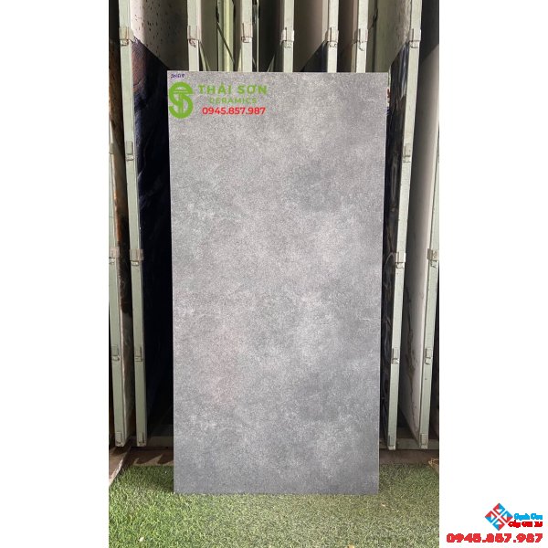 Gạch lát nền xám xi măng 60x120 matt mờ ấn độ