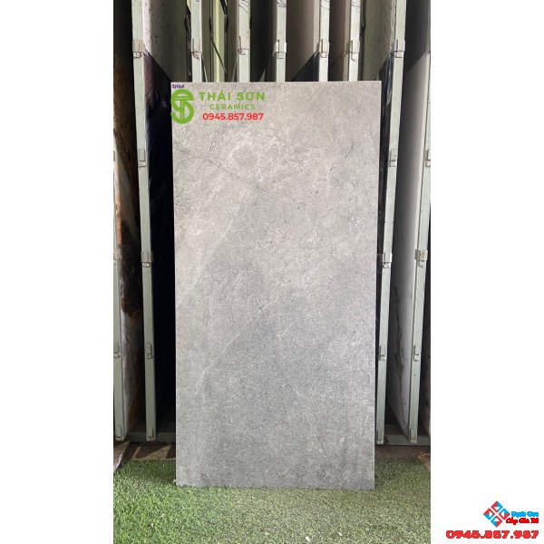 Gạch lát nền ấn độ 60x120 tông màu xám bề mặt matt mờ
