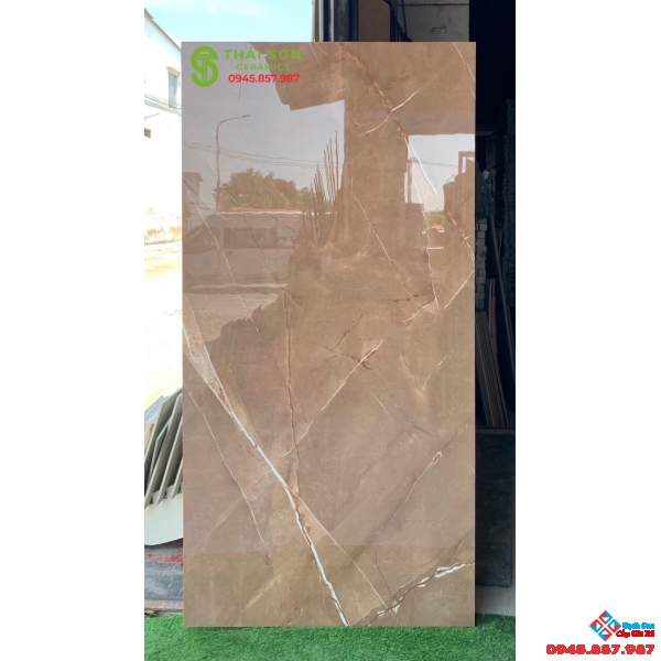 Gạch lát nền 80x160 bóng kiếng ấn độ giá rẻ tại Bình Chánh