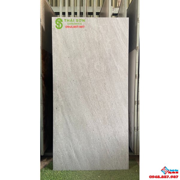 Gạch lát nền vân đá xám 80x160 matt mờ 