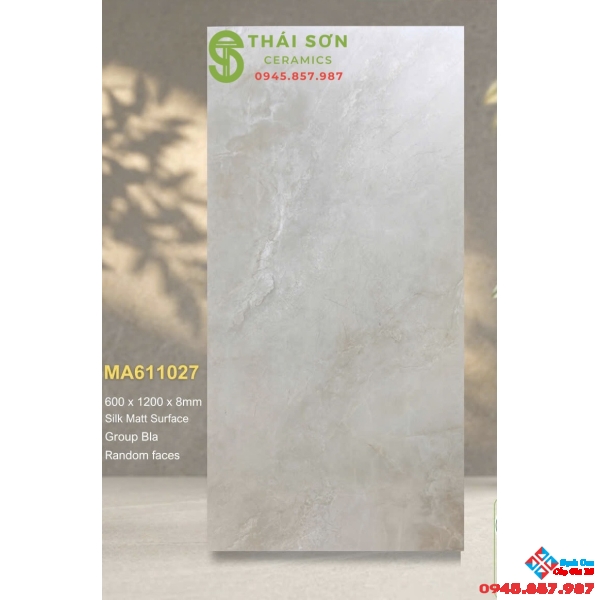 Gạch lát nền 60x120 apodio mờ mịn màu kem vàng nhạt