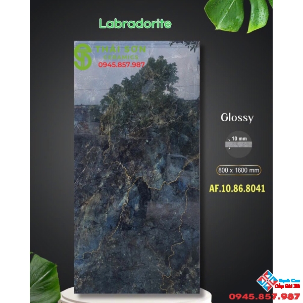 Gạch apodio 80x160 lát nền bóng kiếng Labradorite