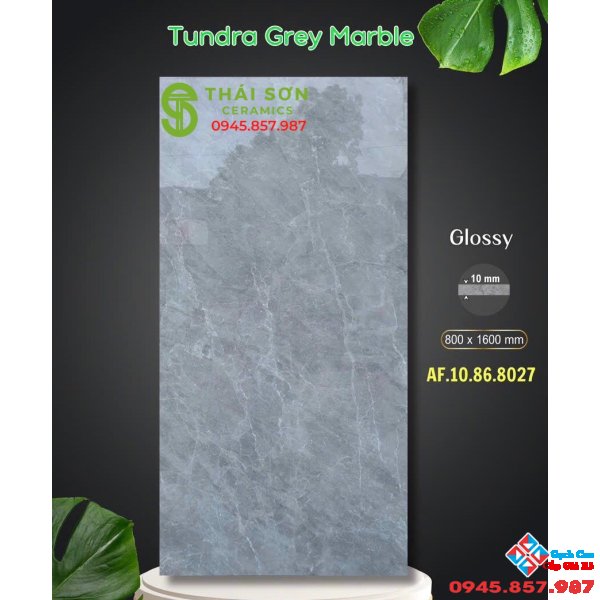 Gạch lát nền 80x160 apodio cao cấp Grey Marble
