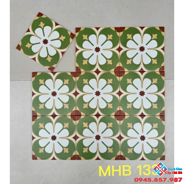 Gạch bông cổ 20x20 ốp lát cao cấp