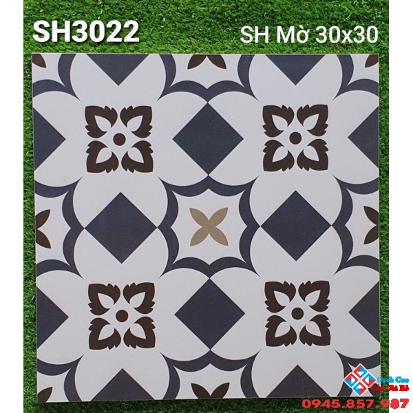 Gạch bông giá rẻ 30x30 lát nền cmc