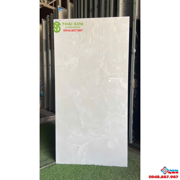 Gạch ấn độ vân đá xám lát nền 60x120 bóng kiếng 