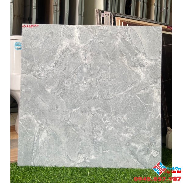 Gạch lát nền bóng kiếng vân xám 60x60 giá rẻ