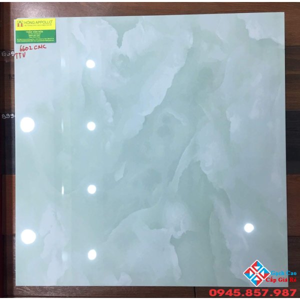 Gạch bóng kiếng 60x60 vân xanh đẹp nhất