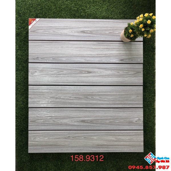 Trung tâm gạch giả gỗ 15x80 vân xám