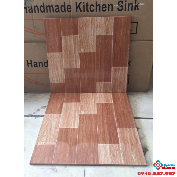 Gạch siêu rẻ 40x40 vân giả gỗ