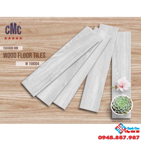 Gạch giả gỗ cmc 15x80 giá rẻ cà mau