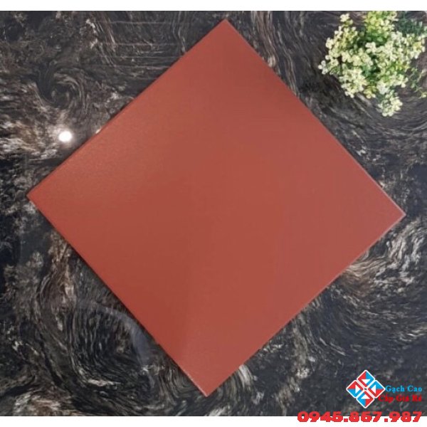 Gạch gốm đỏ 40x40 lát sân thượng giá rẻ