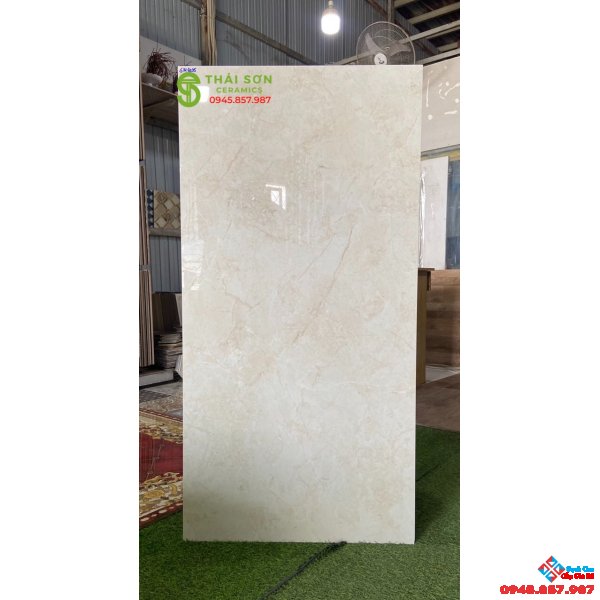 Gạch lát nền 60x120 bóng kiếng ấn độ vân vàng cao cấp