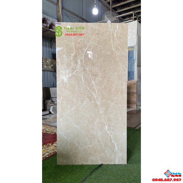 Gạch lát nền 60x120 bóng kiếng ấn độ cao cấp Q3
