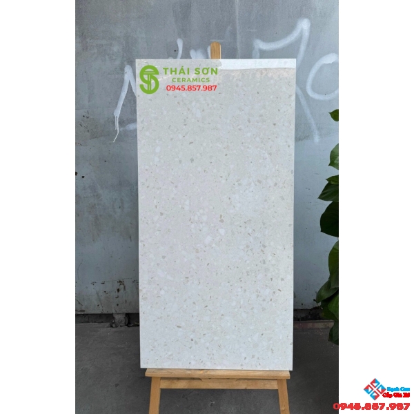 Gạch lát nền 60x120 terrazzo bóng kiếng cao cấp