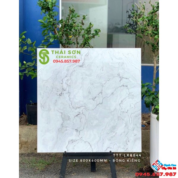 Gạch bóng kiếng cao cấp lát nền 80x80 mới nhất tại Long An