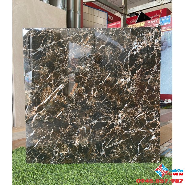 Gạch ốp lát trang trí 60x60 bóng kiếng tại gò dầu