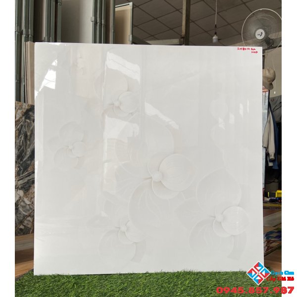 Đá lát nền bóng kiếng 80x80 tại châu thành