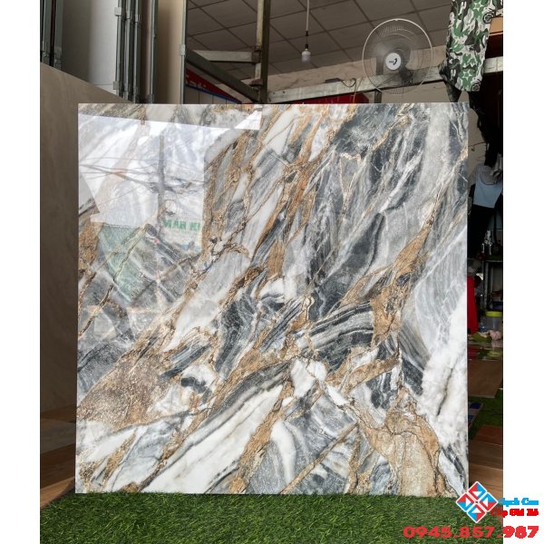 Gạch lát nền bóng kiếng 80x80 kim cương giá rẻ long an