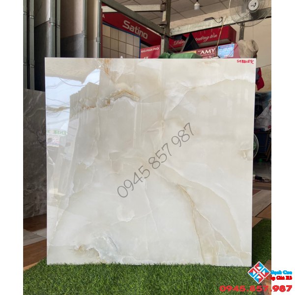 Gạch bóng kiếng TTC men vi tinh 80x80 cao cấp