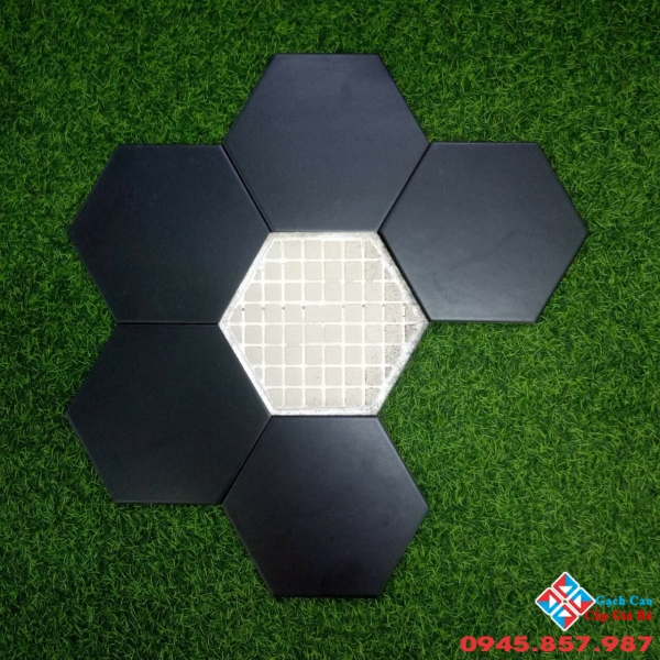 Gạch lục giác ốp bếp